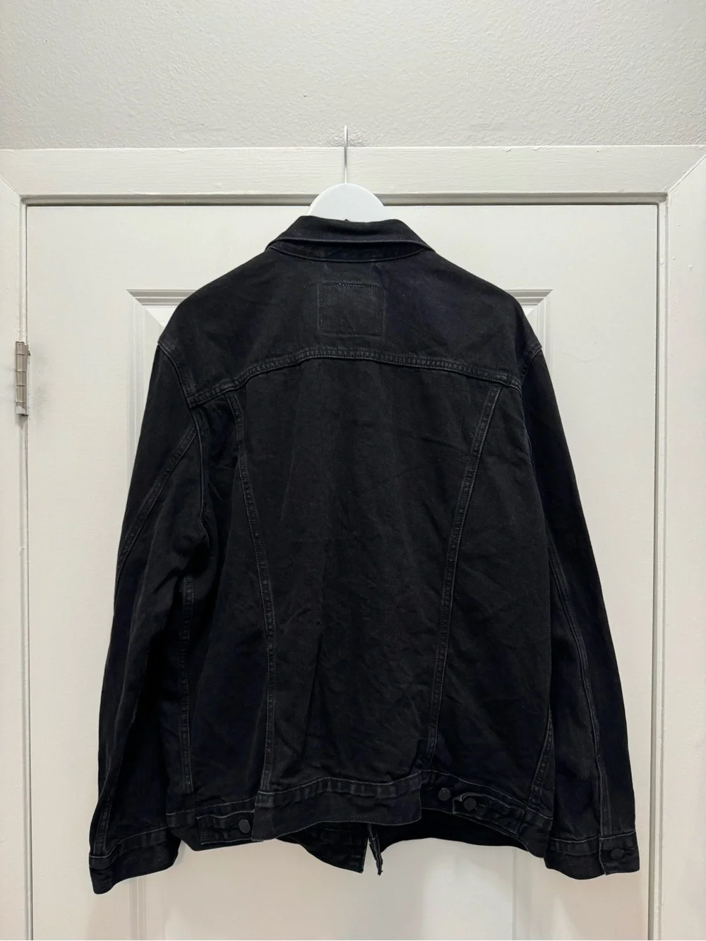 Levi’s Trucker Denim Black Jacket - Picture 11 of 11